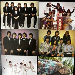 Vintage 1975 The Osmonds Official post card